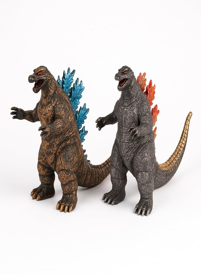 DTR Creation Godzilla 23CM Roaring Toy for Kids | Roaring Sound Monster Figure | Soft Rubber Action Toy | Realistic Godzilla Dinosaur Style Model - Malticolor 1-Pc - Image 1